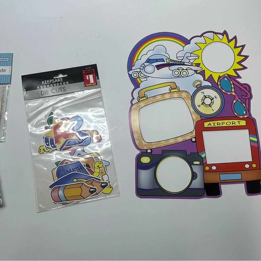 mixed sticker lot scrapbooking card making journaling crafts‎